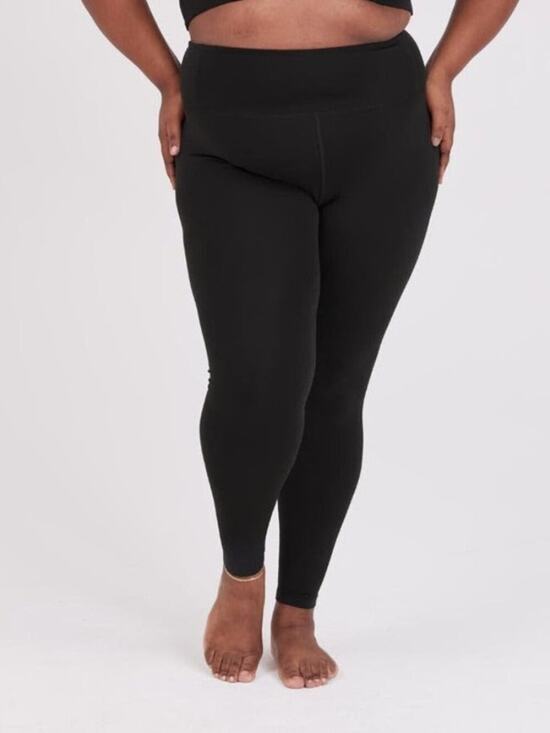 girlfriend collective Pants - Black FLOAT Ultralight Legging 23 3/4" Inseam / M